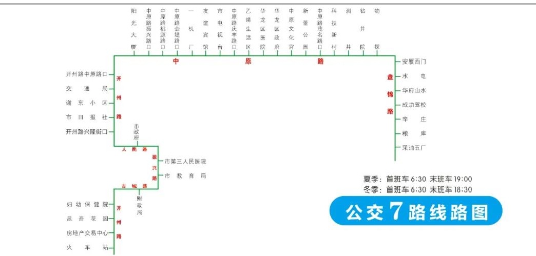 濮阳最全公交线路!